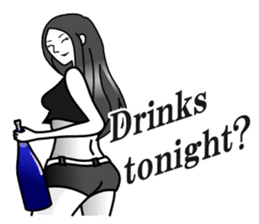 Drinking People (Eng) sticker #12896586