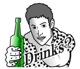 Drinking People (Eng) sticker #12896588