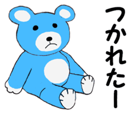 I love my Teddy Bear sticker #12897751