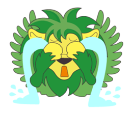 Senshu Univ. official mascot "SENDY" sticker #12897787