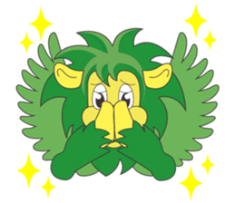 Senshu Univ. official mascot "SENDY" sticker #12897794