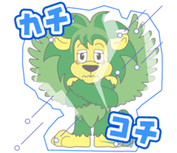 Senshu Univ. official mascot "SENDY" sticker #12897800