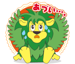 Senshu Univ. official mascot "SENDY" sticker #12897801