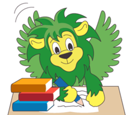 Senshu Univ. official mascot "SENDY" sticker #12897810