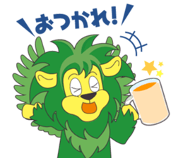 Senshu Univ. official mascot "SENDY" sticker #12897815