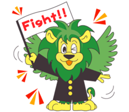 Senshu Univ. official mascot "SENDY" sticker #12897818