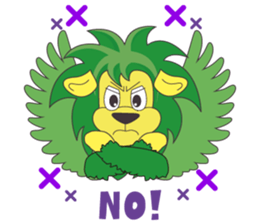 Senshu Univ. official mascot "SENDY" sticker #12897820