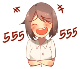 Student's Life & Teenager is so tired sticker #12897903