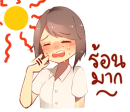 Student's Life & Teenager is so tired sticker #12897911