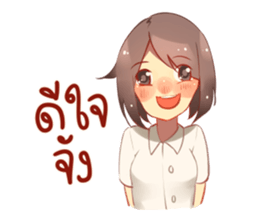 Student's Life & Teenager is so tired sticker #12897916