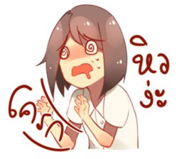 Student's Life & Teenager is so tired sticker #12897934