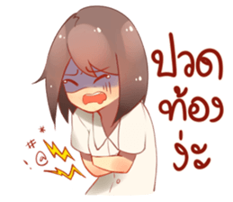 Student's Life & Teenager is so tired sticker #12897935