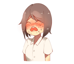 Student's Life & Teenager is so tired sticker #12897939