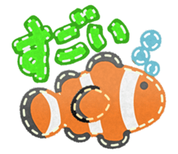 Magic stitch sticker #12898069