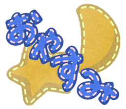 Magic stitch sticker #12898071