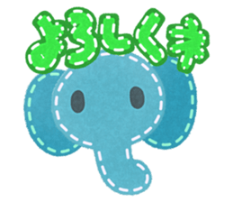 Magic stitch sticker #12898073