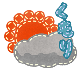 Magic stitch sticker #12898075