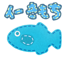 Magic stitch sticker #12898077