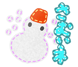 Magic stitch sticker #12898079