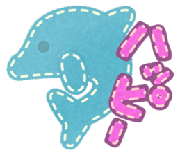 Magic stitch sticker #12898084