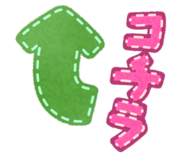 Magic stitch sticker #12898100