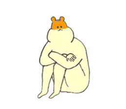 Hamster's name is Naomi sticker #12898242