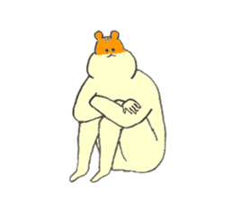 Hamster's name is Naomi sticker #12898242