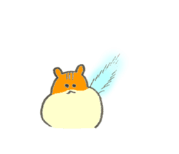 Hamster's name is Naomi sticker #12898245