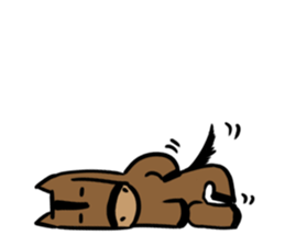 Q horse sticker #12898425