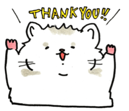 hamster Tommy Wolf 2 sticker #12899744