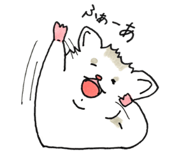 hamster Tommy Wolf 2 sticker #12899773