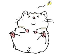 hamster Tommy Wolf 2 sticker #12899779