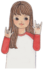 Girl moods sticker #12900389