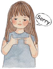 Girl moods sticker #12900390