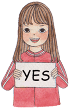 Girl moods sticker #12900394