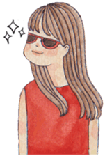 Girl moods sticker #12900408