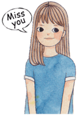 Girl moods sticker #12900413