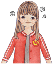 Girl moods sticker #12900418