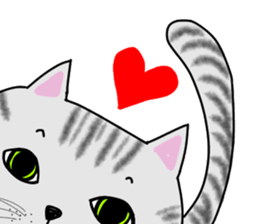 Cat of shima sticker #12900730