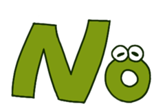 eyes&word sticker #12900946