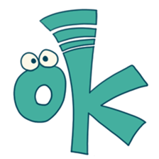 eyes&word sticker #12900948