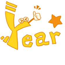 eyes&word sticker #12900949