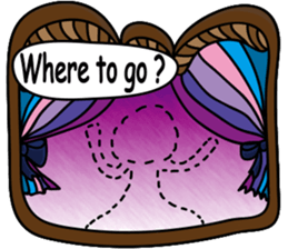 Very Summer girl sticker #12901182