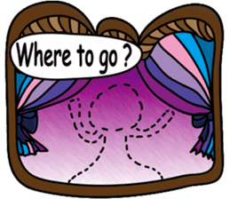 Very Summer girl sticker #12901182