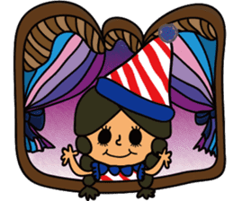 Very Summer girl sticker #12901185