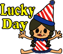 Very Summer girl sticker #12901188