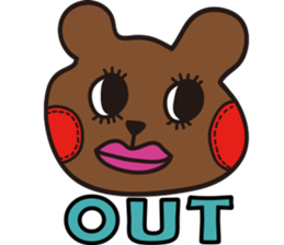 Very Summer girl sticker #12901190