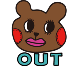 Very Summer girl sticker #12901190