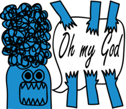 Very Summer girl sticker #12901191