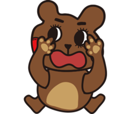 Very Summer girl sticker #12901192